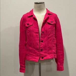 Michael Stars Jean Linen Jacket